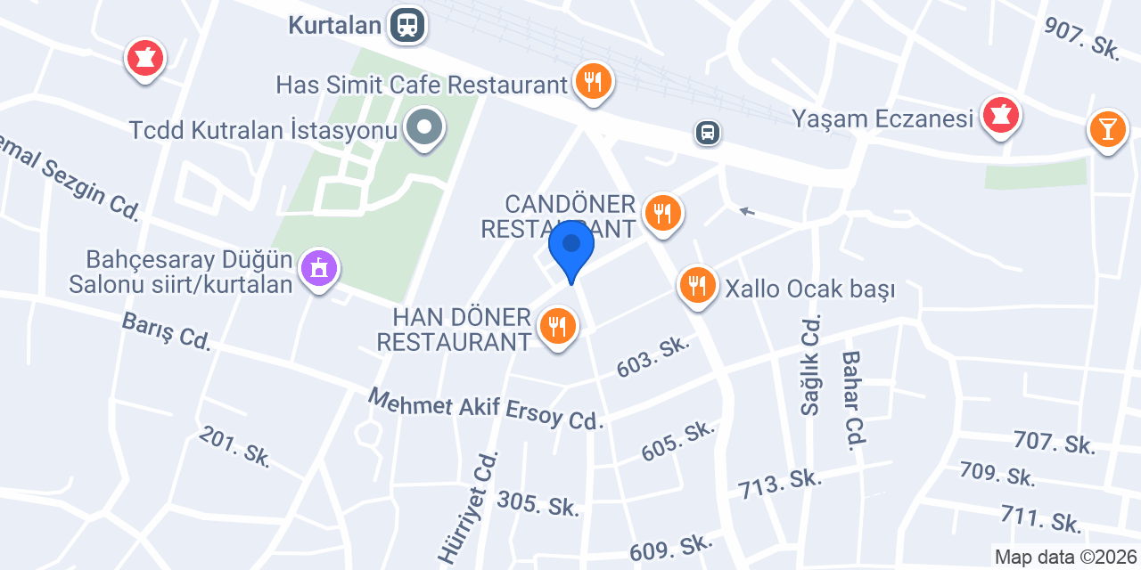 AVUKAT BEYDA TARDUŞ konumu