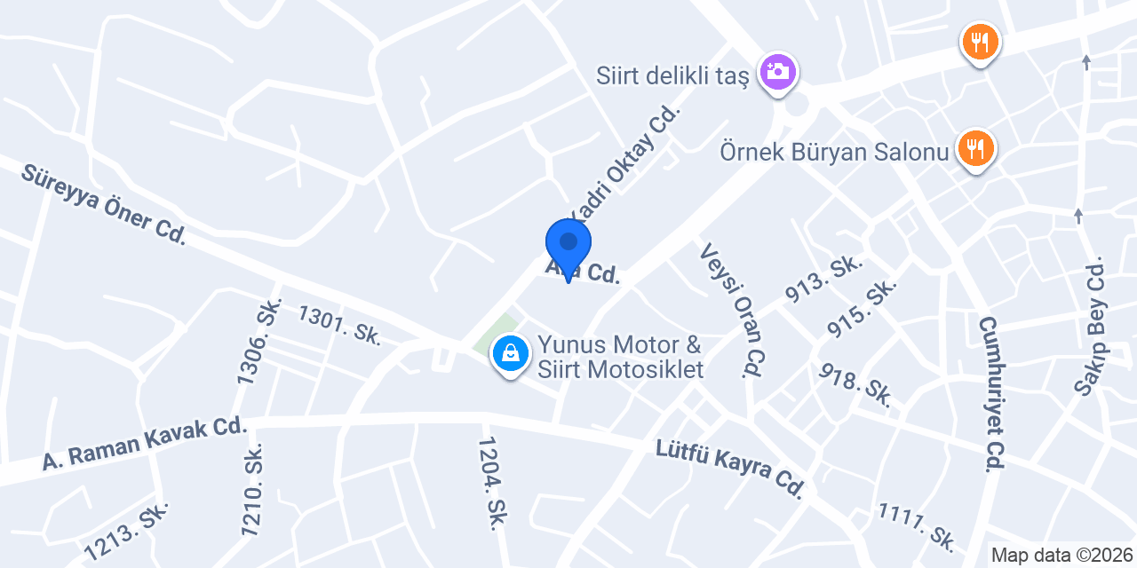 Necat Motor konumu