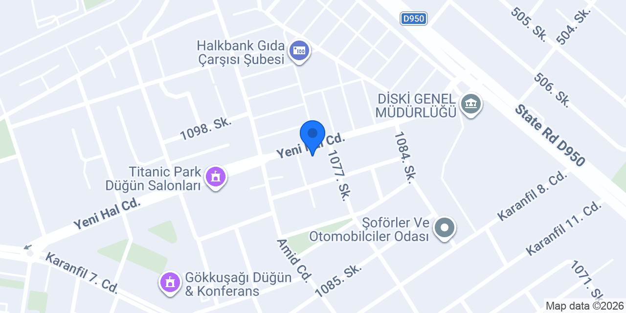 Dakak Gıda konumu