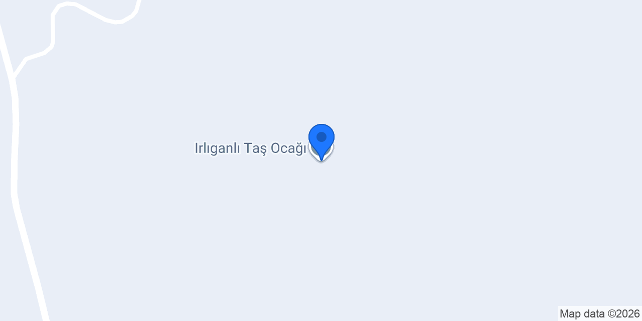 Irlıganlı Taş Ocağı konumu