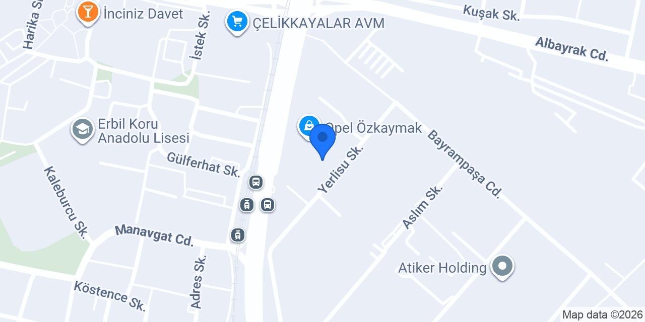 Citroen Özkaymak konumu