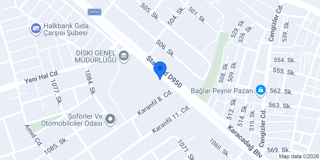 Özel İlgi Akşam Lisesi konumu