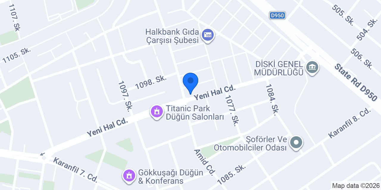HALEP ÇAY konumu
