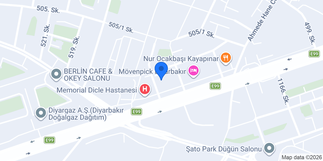 MODA DİL AKADEMİSİ- Diyarbakır konumu