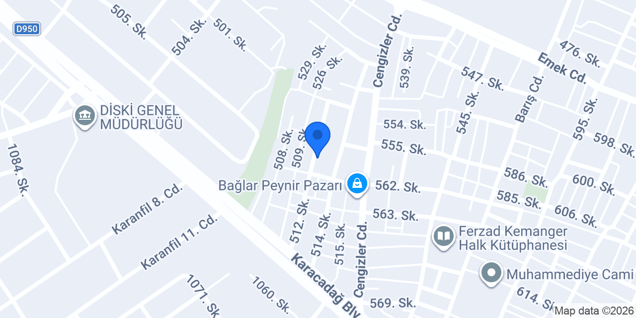 ARYA TAŞIMACILIK konumu