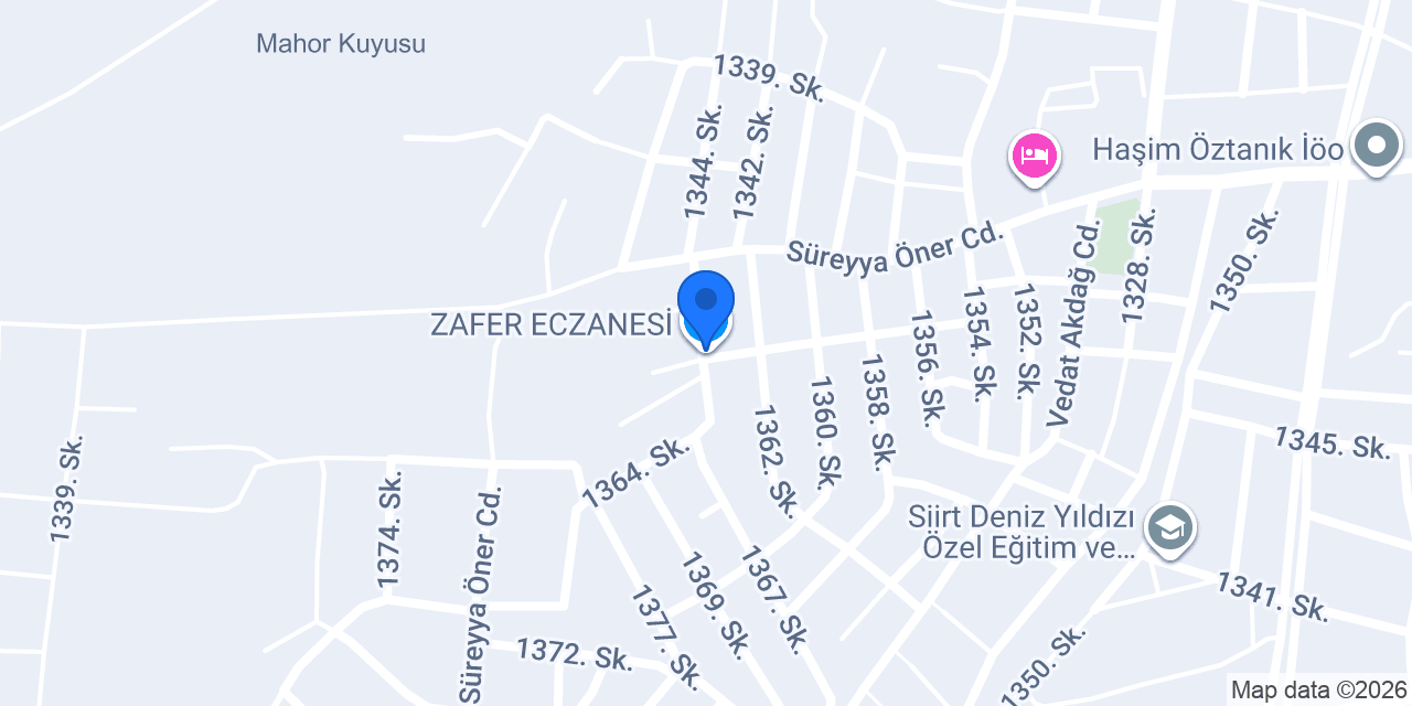 ZAFER ECZANESİ konumu