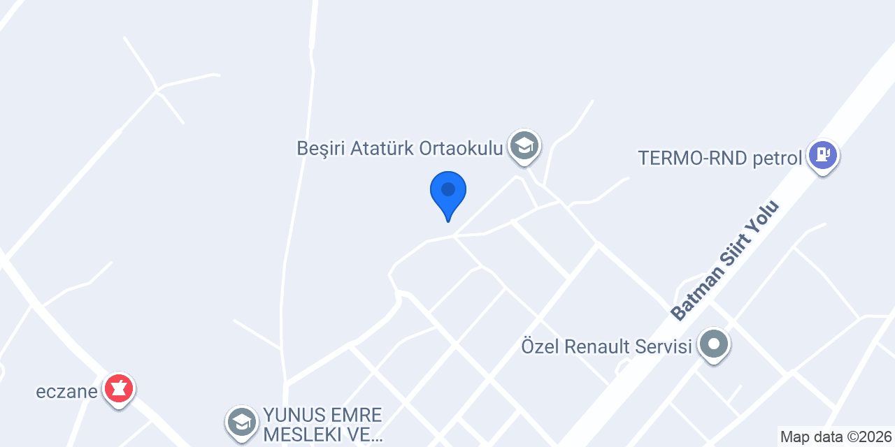 BEŞİRİ EKMEK FIRINI konumu