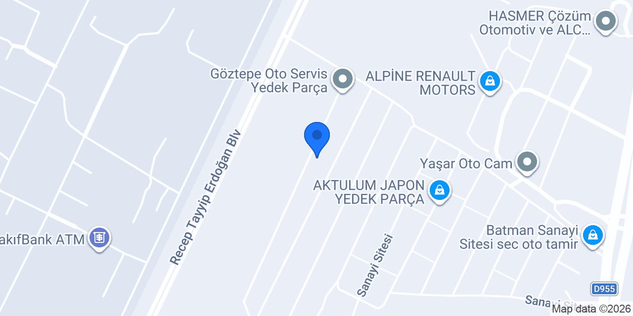 GENERAL ÖZEL OPEL SERVİSİ konumu