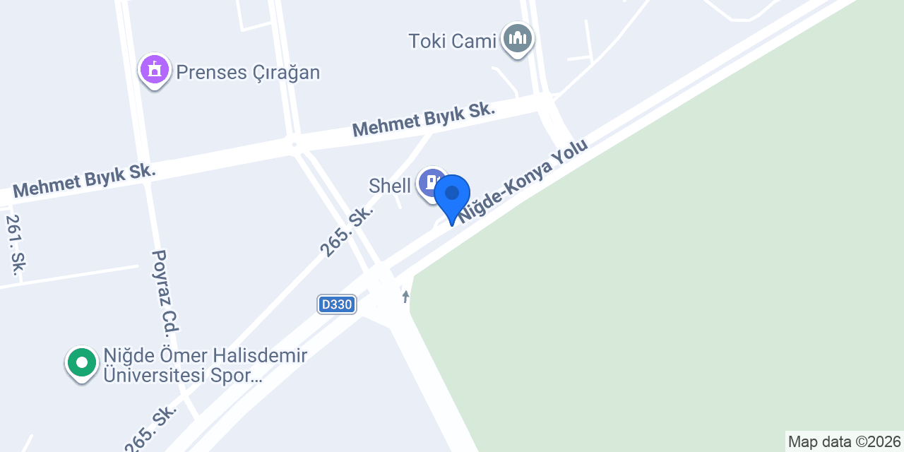 Borşen Mobilya-Regal konumu