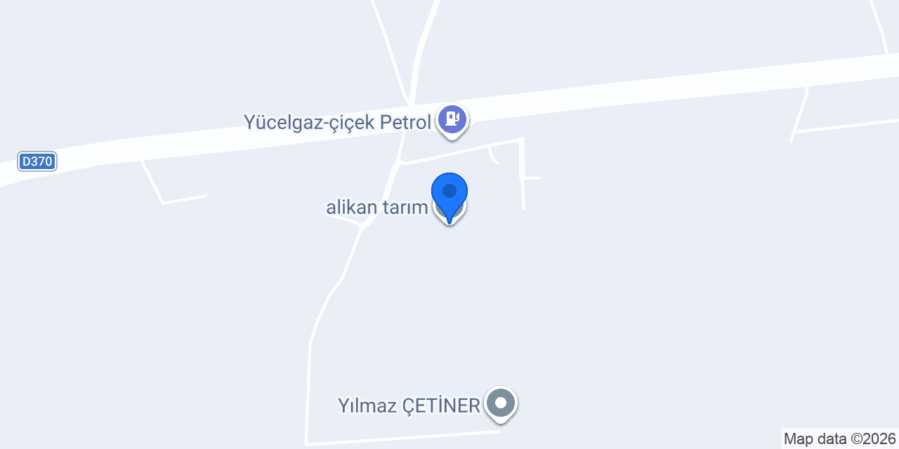 alikan tarım konumu