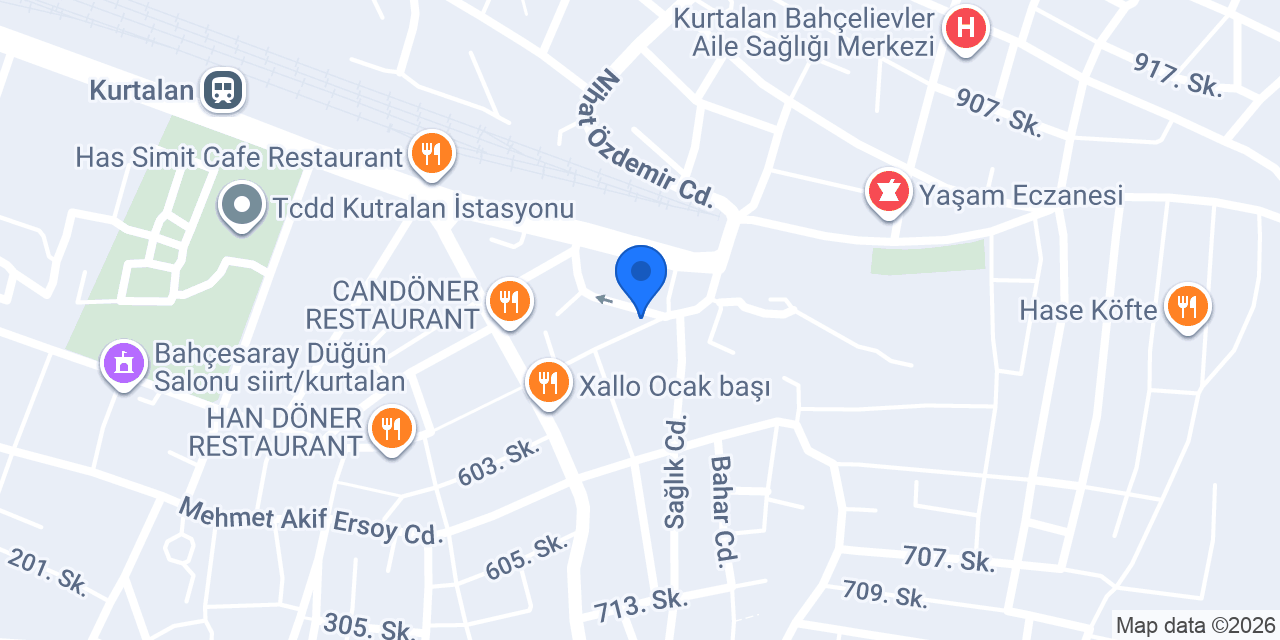 Bağlıca Elektronik Çilingir konumu