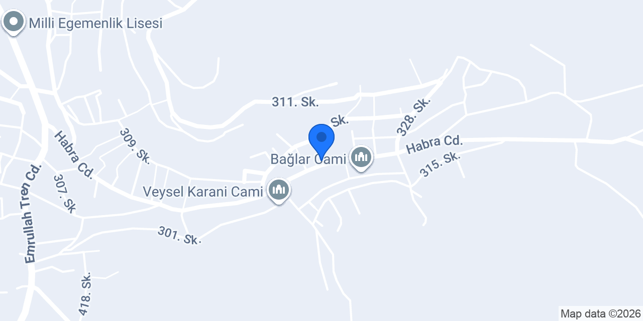 Şehit Davut İlbaş İlköğretim Okulu konumu