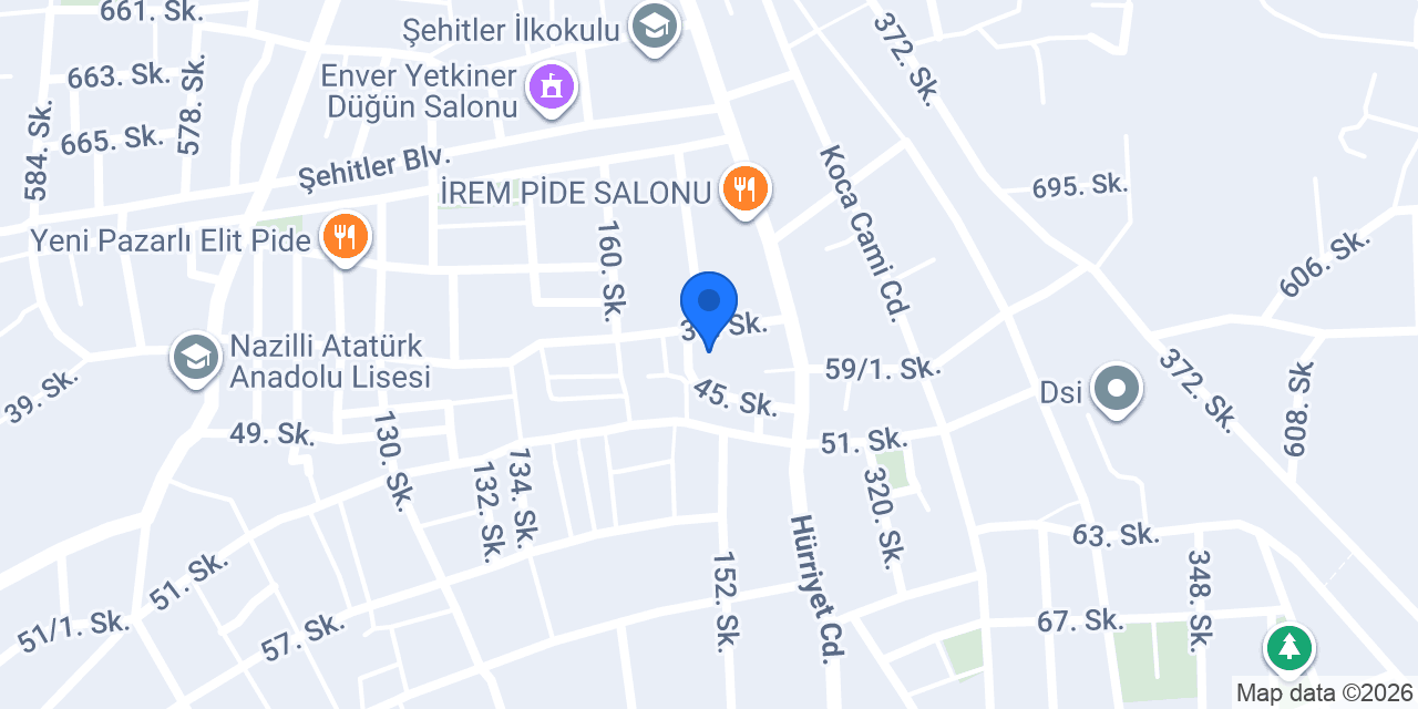 NAZİLLİ KURU İNCİR konumu