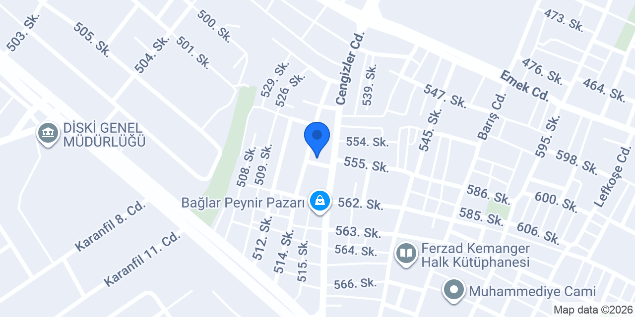 Çakmak İnşaat konumu