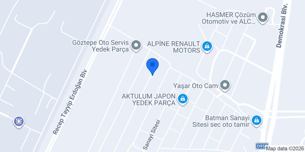 Car hospital konumu