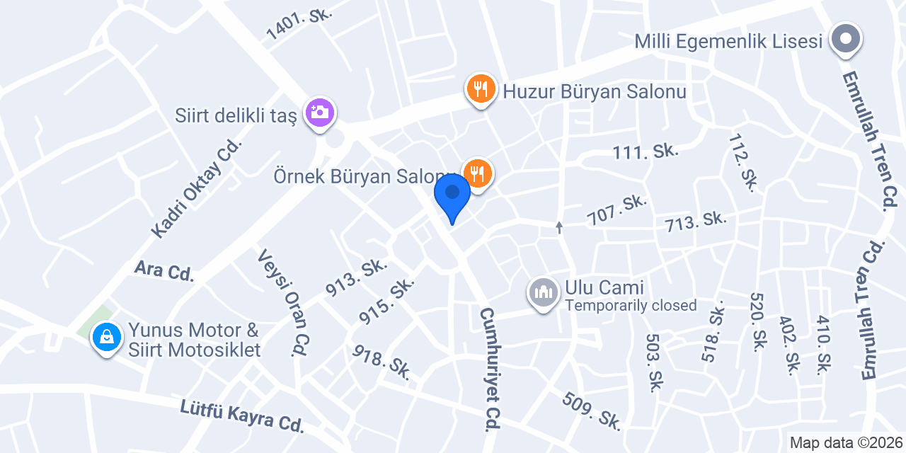 Durak Kebap Salonu konumu