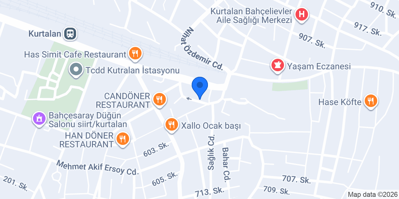 Polat Otomotiv konumu