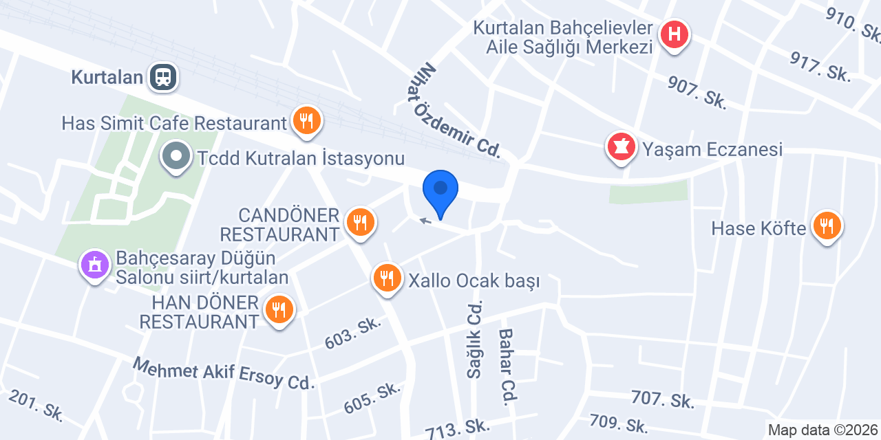 TEKİN ISI TESİSAT konumu
