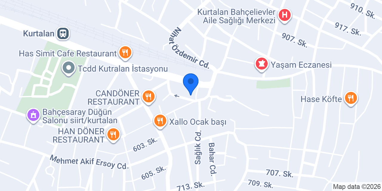 BİLGİN KUAFÖR konumu