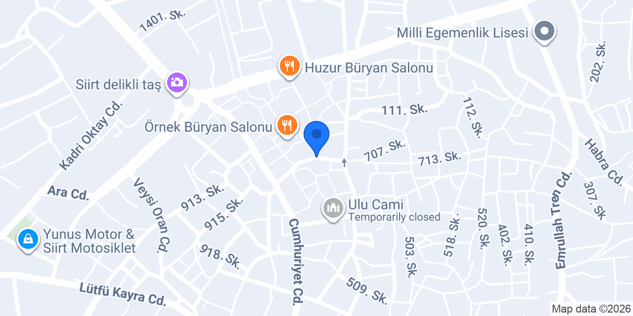Siirt Viessmann Servisi konumu