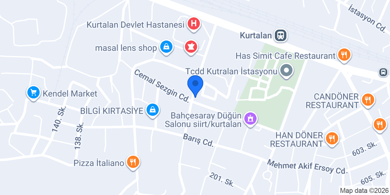 KURTALAN GARDENYA ÇİÇEKÇİLİK konumu