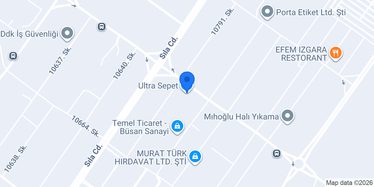Ultra Sepet konumu