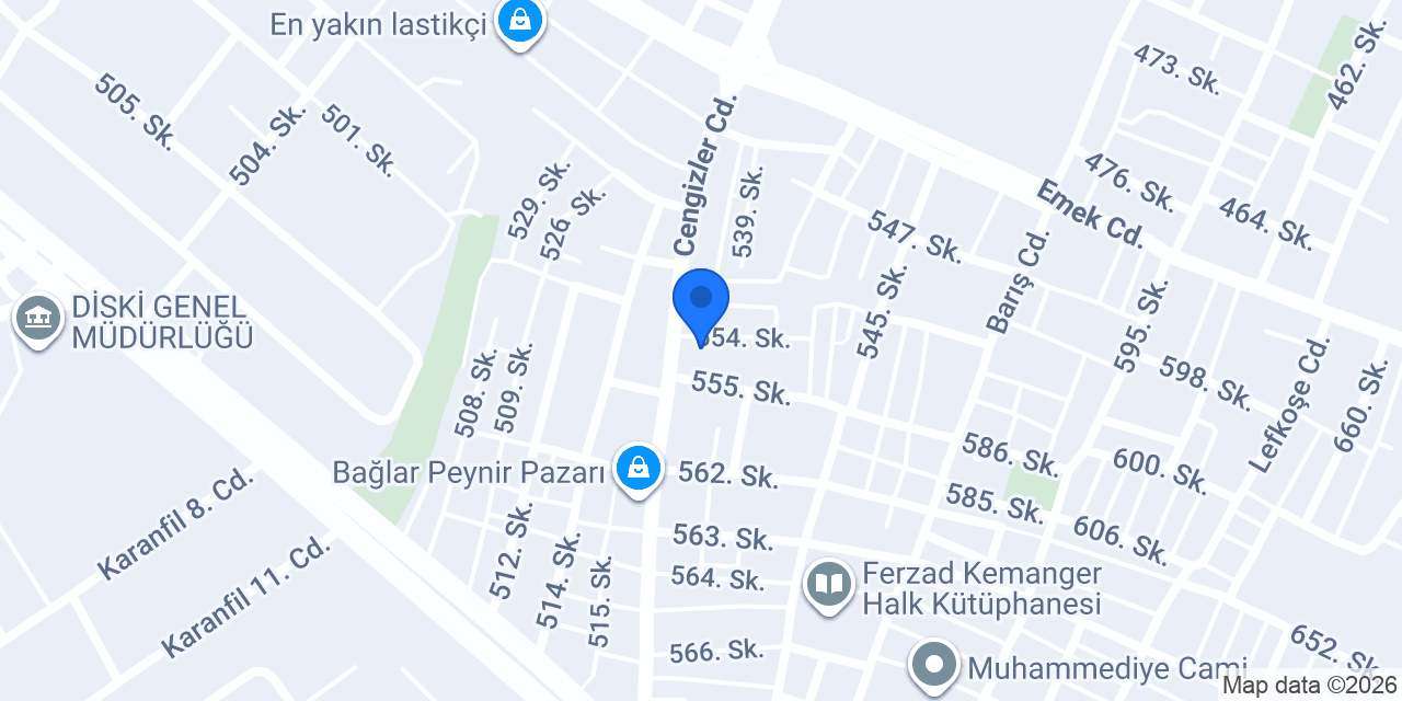 Fidan Döner konumu