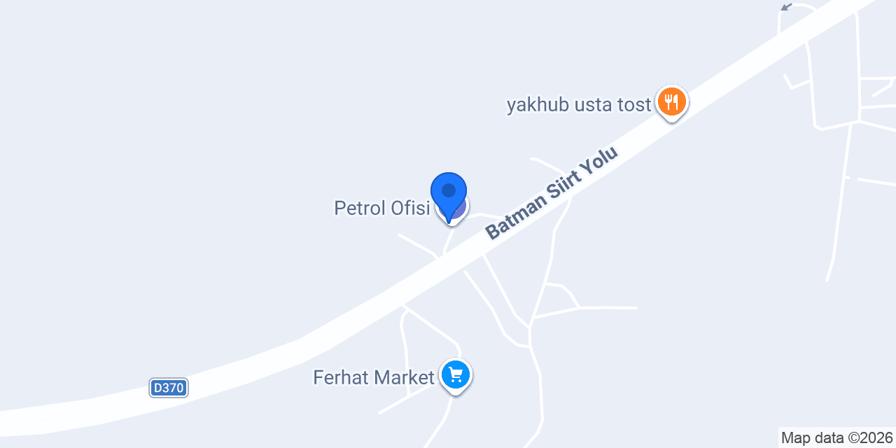Petrol Ofisi konumu