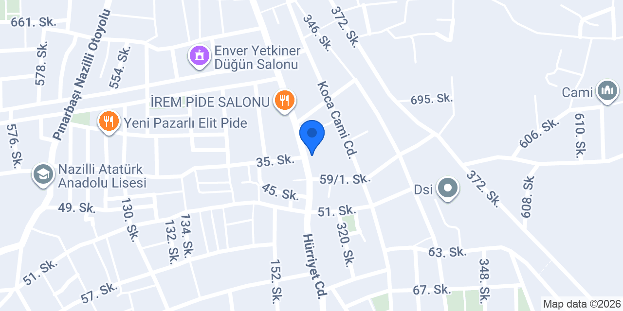 Has Gıda İncir İşletmesi konumu