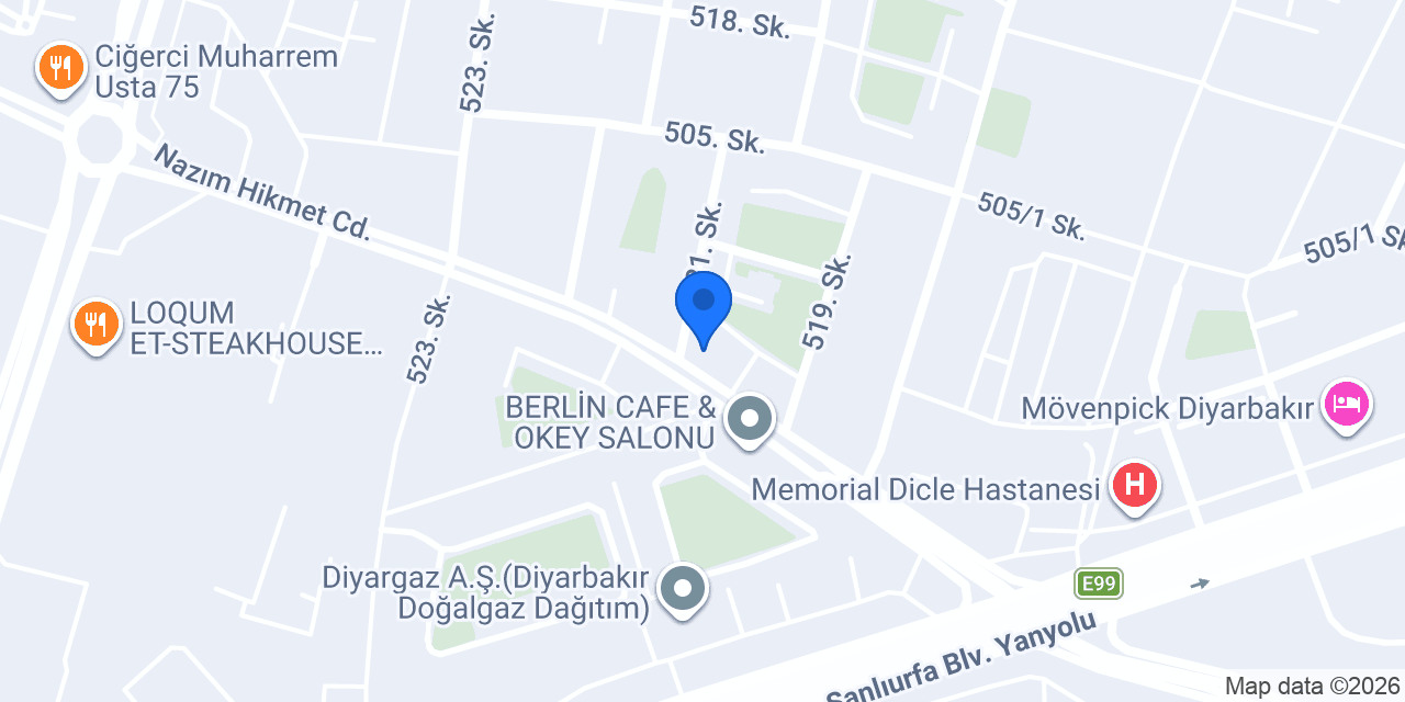 Kuaför Veysel Çimen konumu