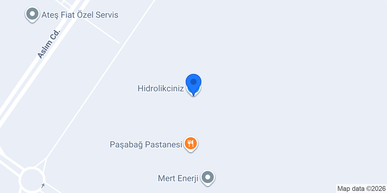 Hidrolikciniz konumu