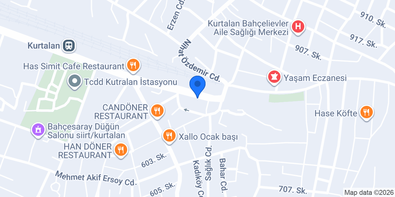 Haci Faik Nas Oğullari konumu