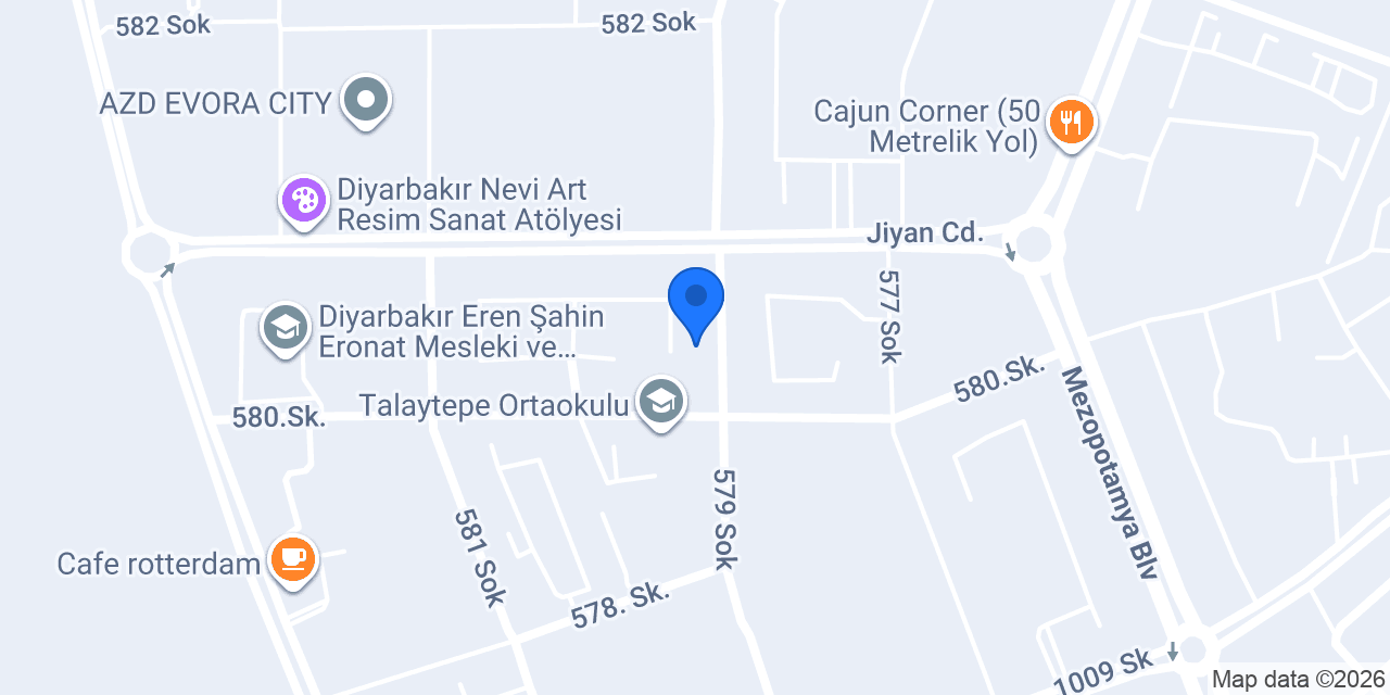 Baymak Yetkili Servis konumu