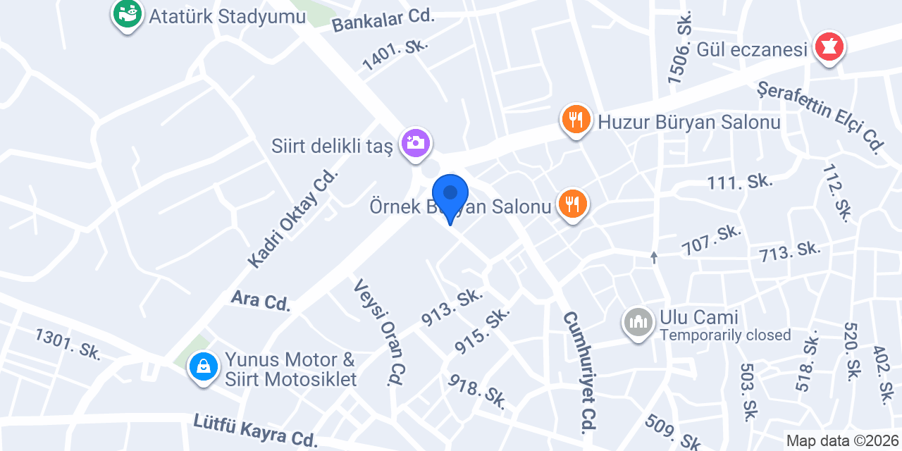 Özdemir Elektronik konumu