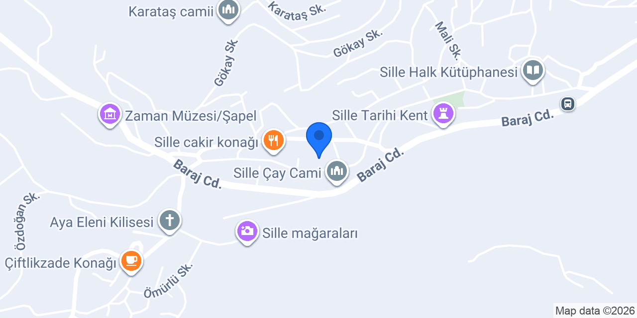 Ellis Cafe Sille konumu