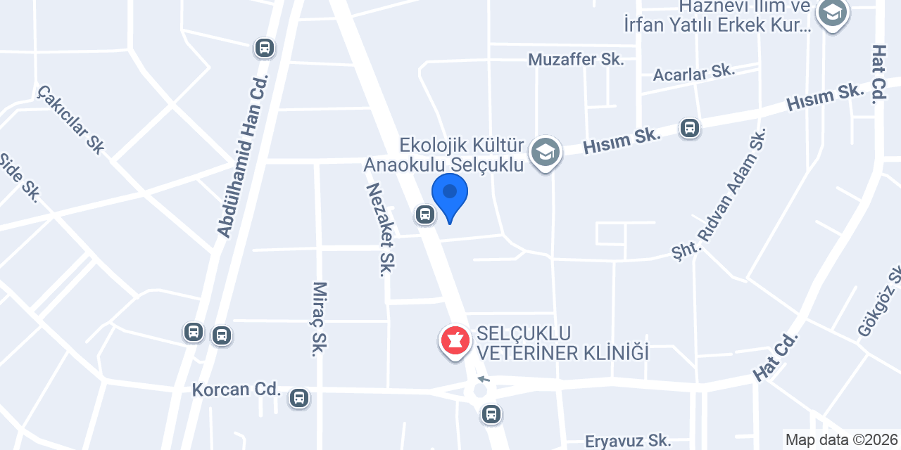 Hamarat unlu mamulleri konumu