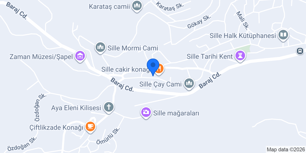 Sille Köprü Kahve Evi konumu