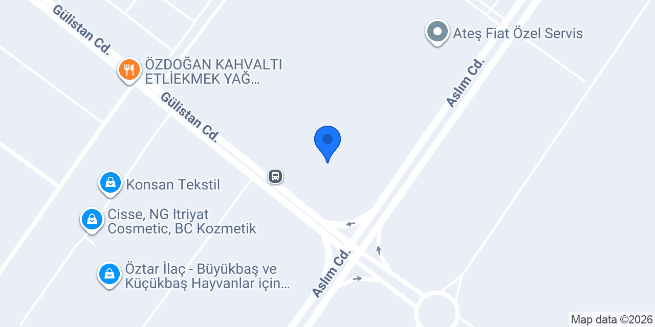 Kromtek Gıda Makinaları konumu