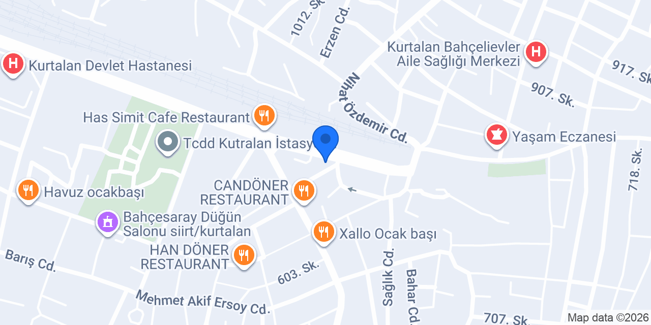 YAŞAM ELEKTRİK&AVİZE konumu