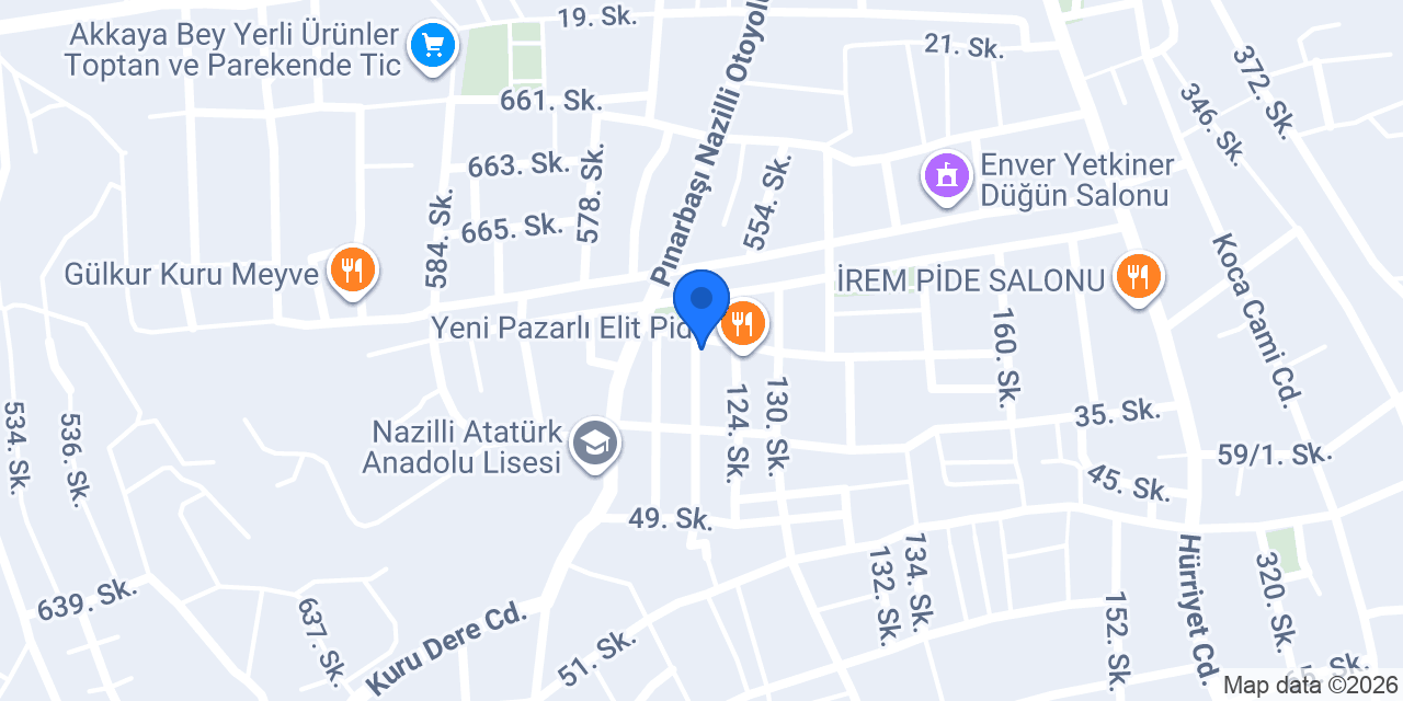 kekik pide pizza hamburger konumu