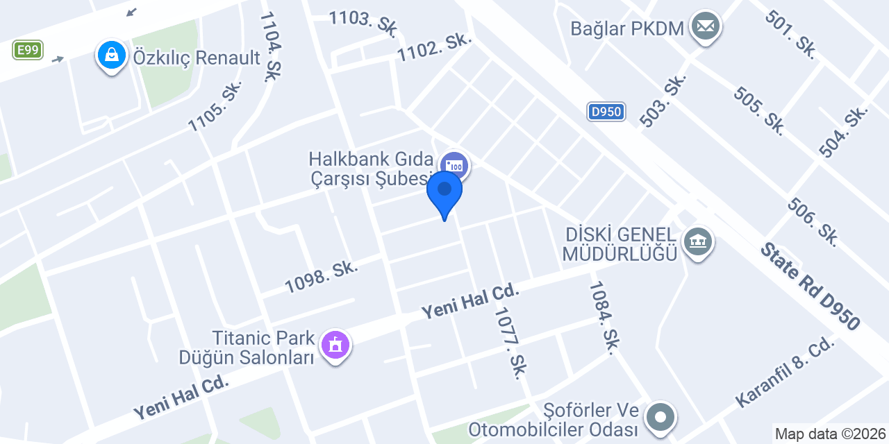 İPEK HIRDAVAT konumu