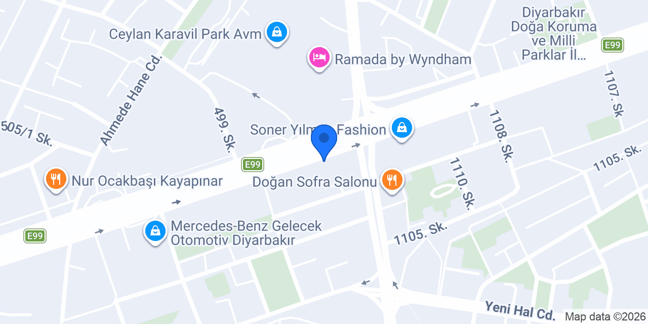 İlhanlar İnşaat Uşak Seramik konumu