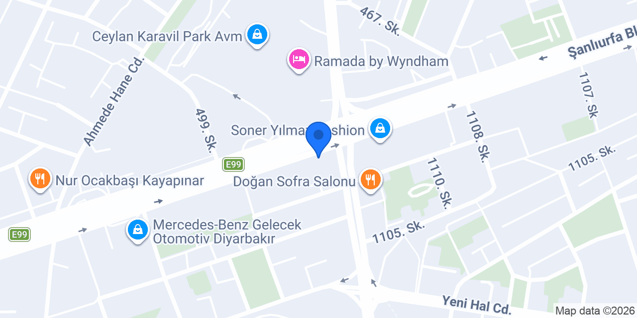 Katılımevim Diyarbakır Şube konumu
