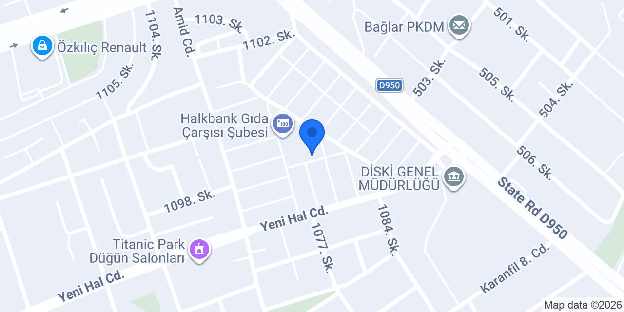 Ptt Toptancılar Şubesi konumu