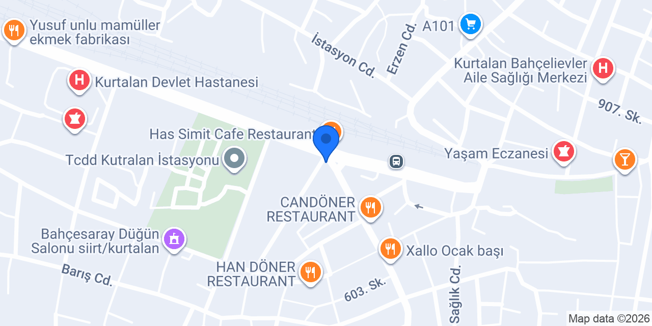 Günbat Market konumu