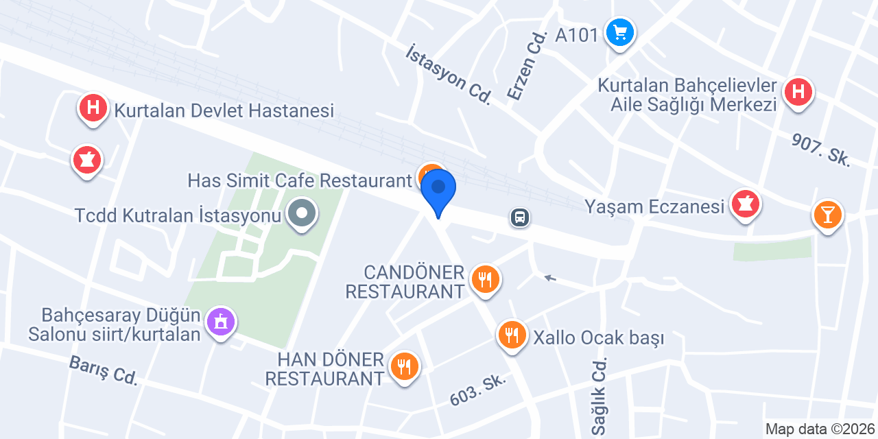 Mazlum tekel Bayii konumu