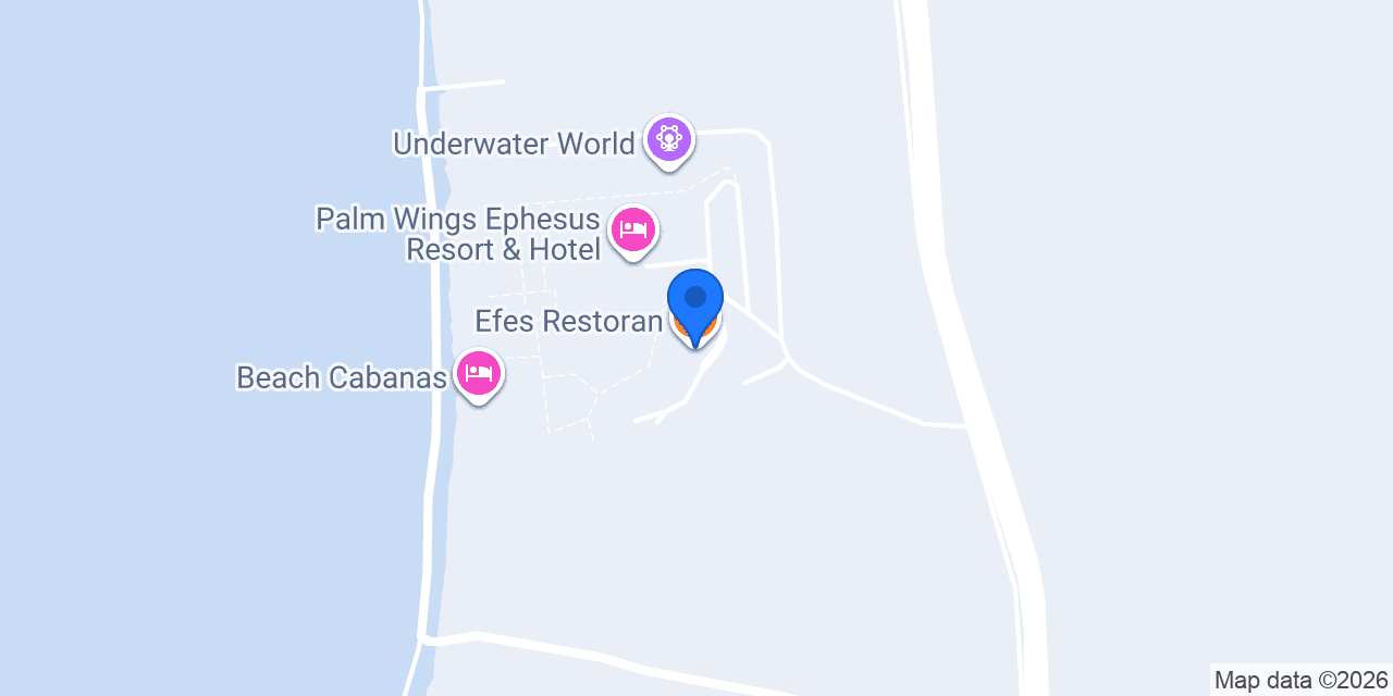Efes Restoran konumu