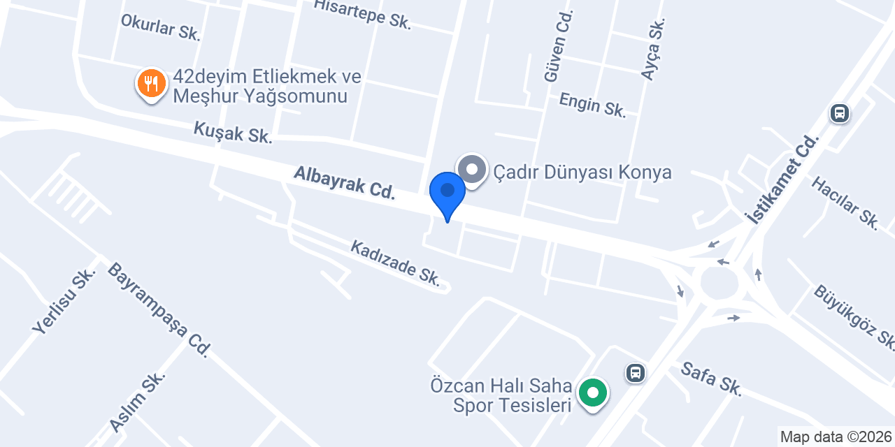 Petrol Ofisi konumu