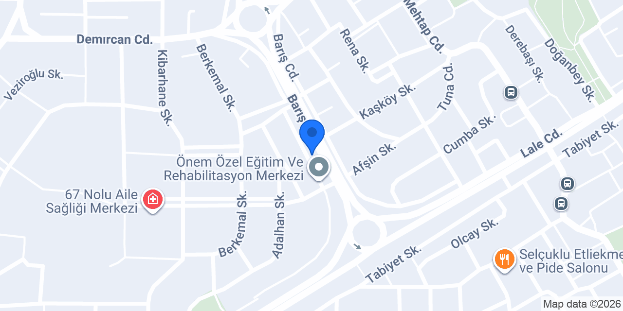 AKIL KÜPÜM TUSİ AKADEMİ konumu