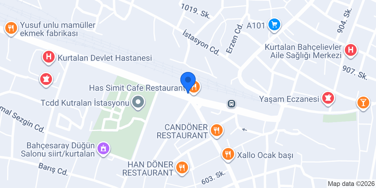 Metro Turizm Kurtalan konumu